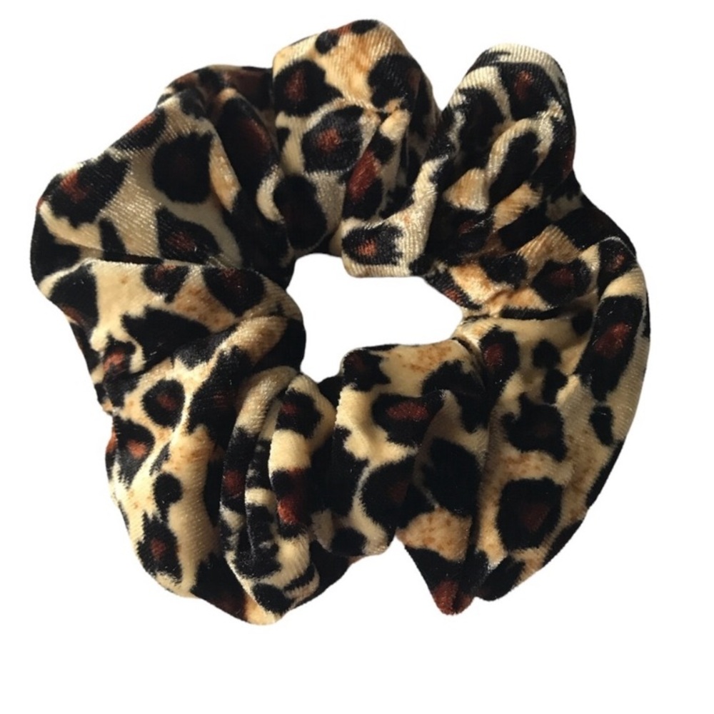 💕 Oversized Animal Print Hair Scrunchie New